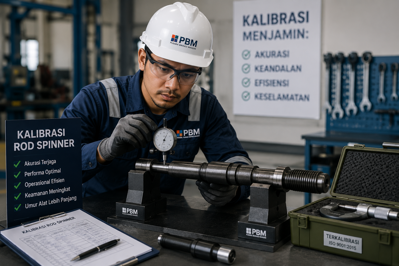 Pentingnya Kalibrasi Rod Spinner untuk Menjaga Akurasi dan Performa Operasional